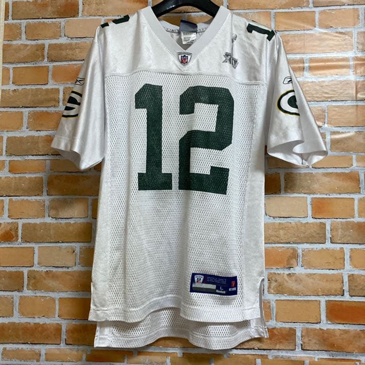 NFL グリーンベイ・パッカーズ　アーロンロジャース　ユニフォーム　[セール！]