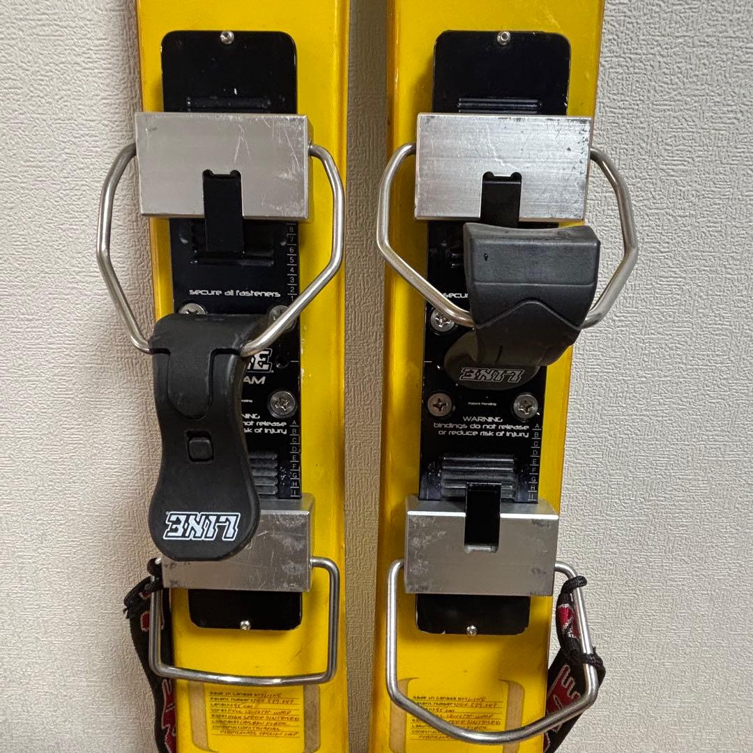 メンズ　ショートスキー　ファンスキーセット　Line head 27cブーツ付