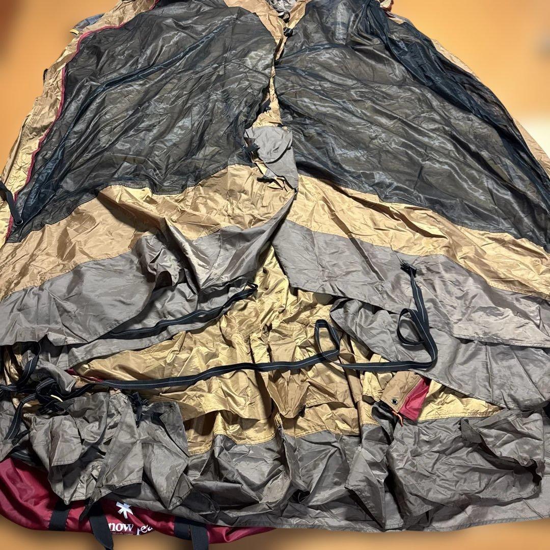  peak TP-920 メッシュシェルター 中古 焚火臭が有ります