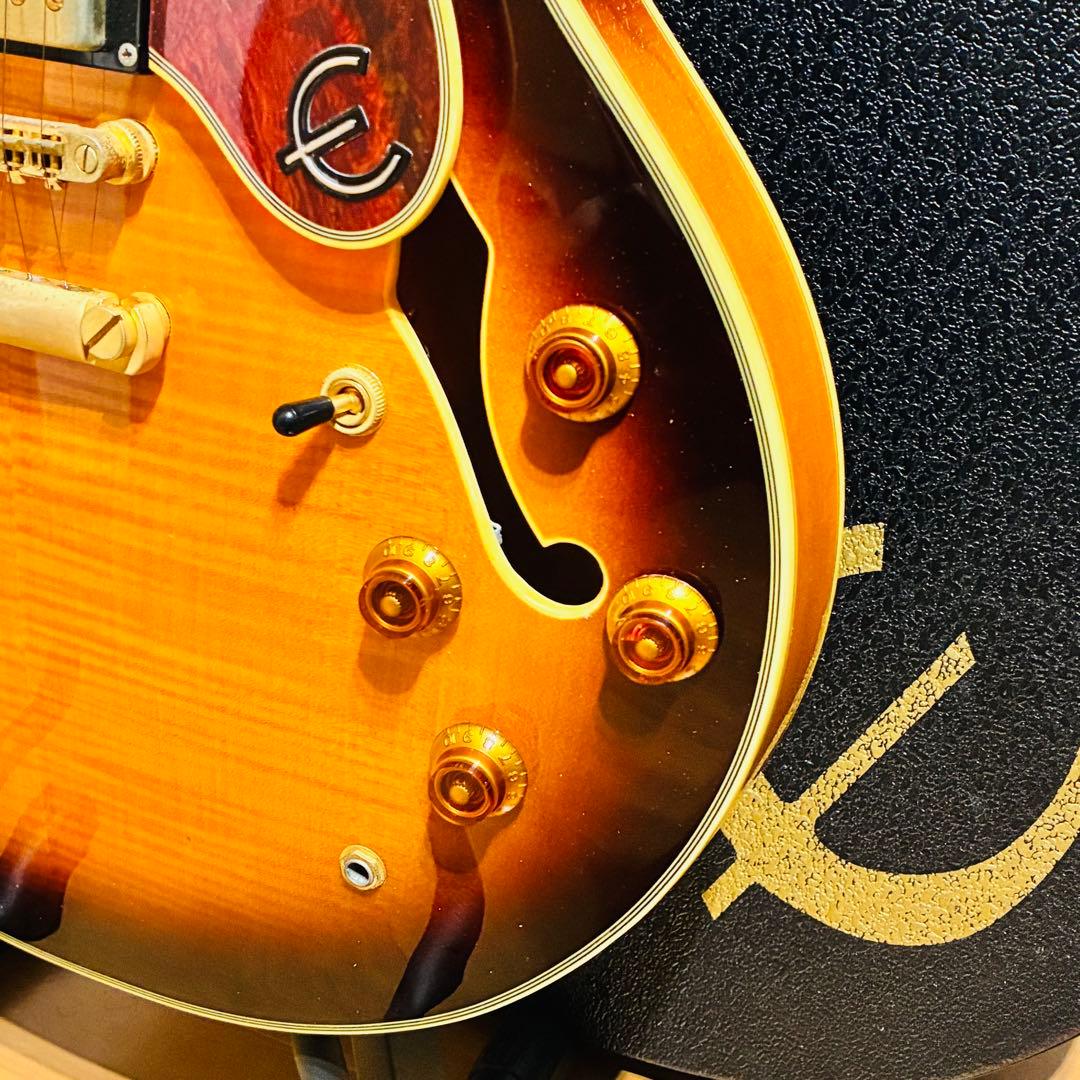 EPIPHONE 【動作確認済】 Sheraton-II セミアコ エレキギター