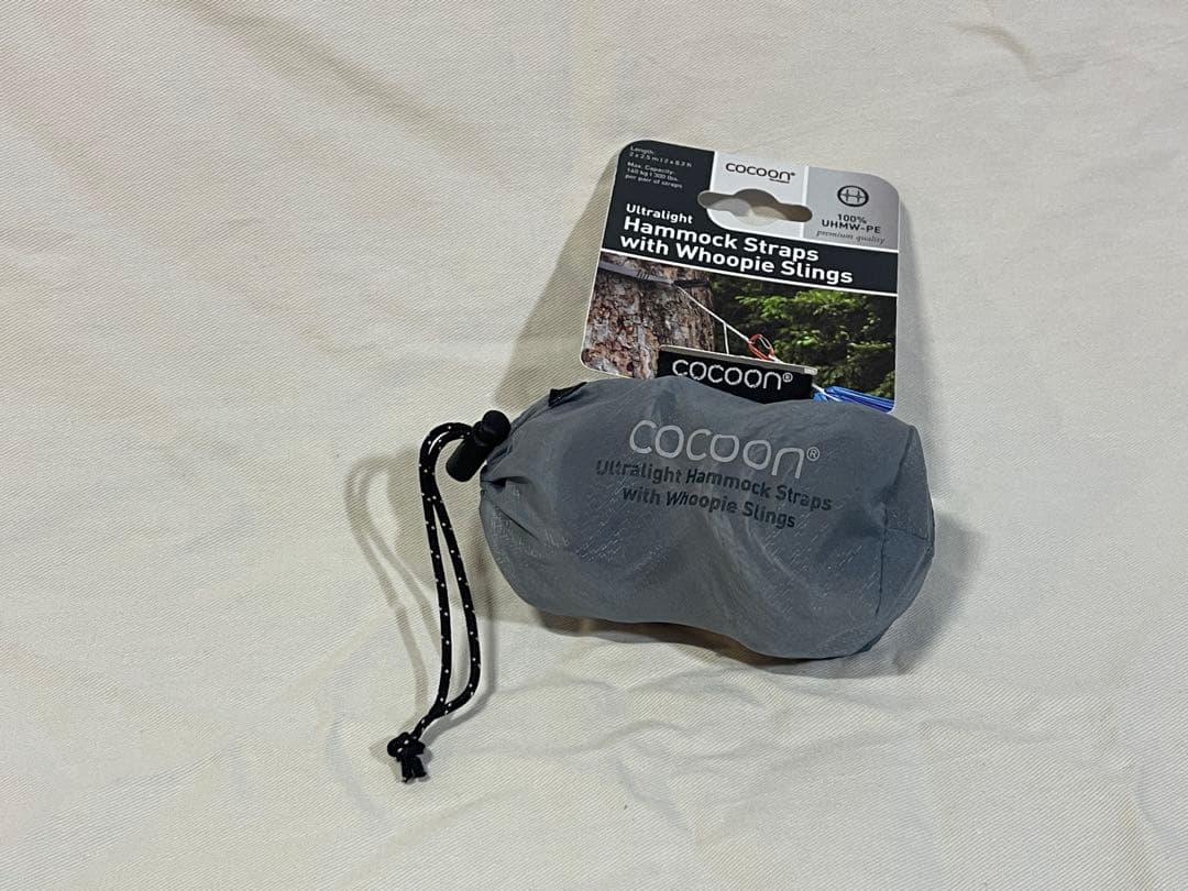 AXESQUIN 凌 ゲッカビジン 二重織り ストラップ付 ハンモック