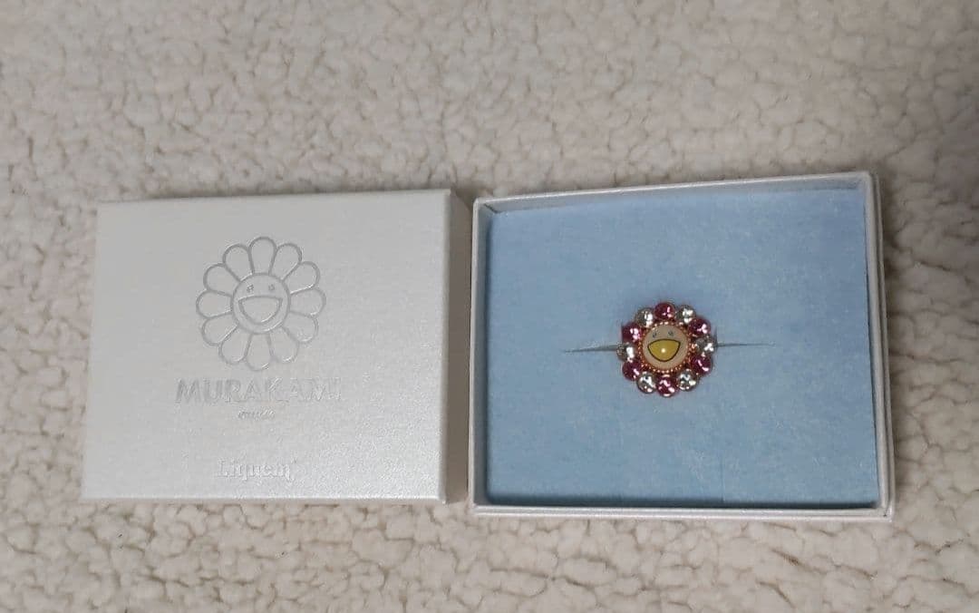 最安値★　村上隆　×　Liquem　フラワー　ピンズ　ピンク　カイカイキキ