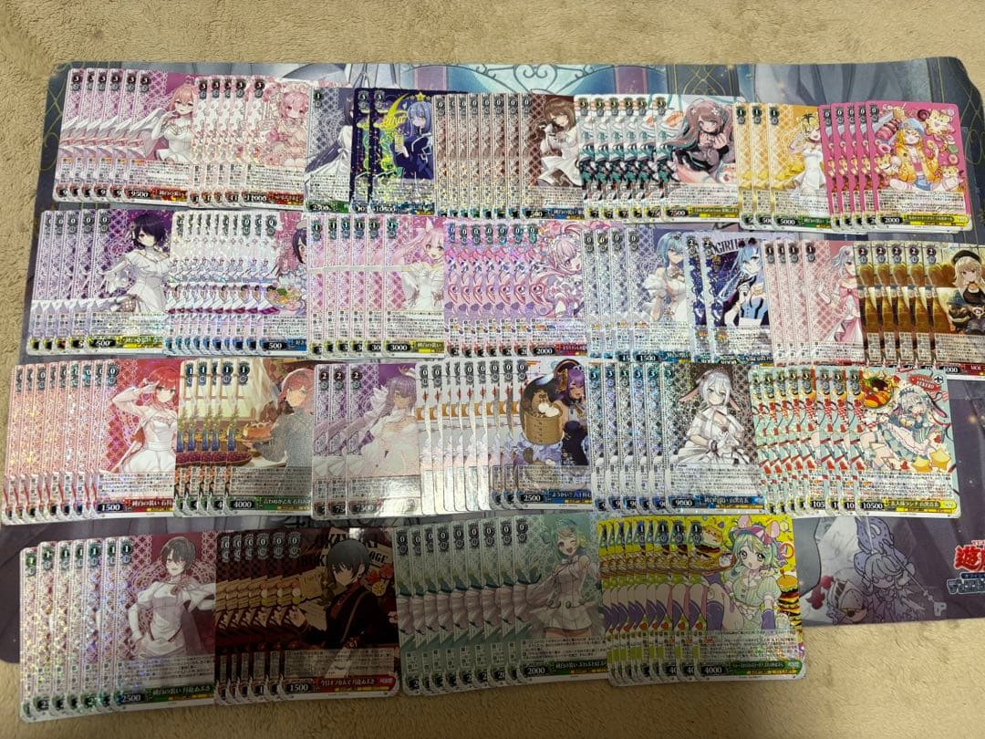 ヴァイスシュヴァルツ あおぎり高校　まとめ売り サイン、SP、RR多数ほぼ4コン