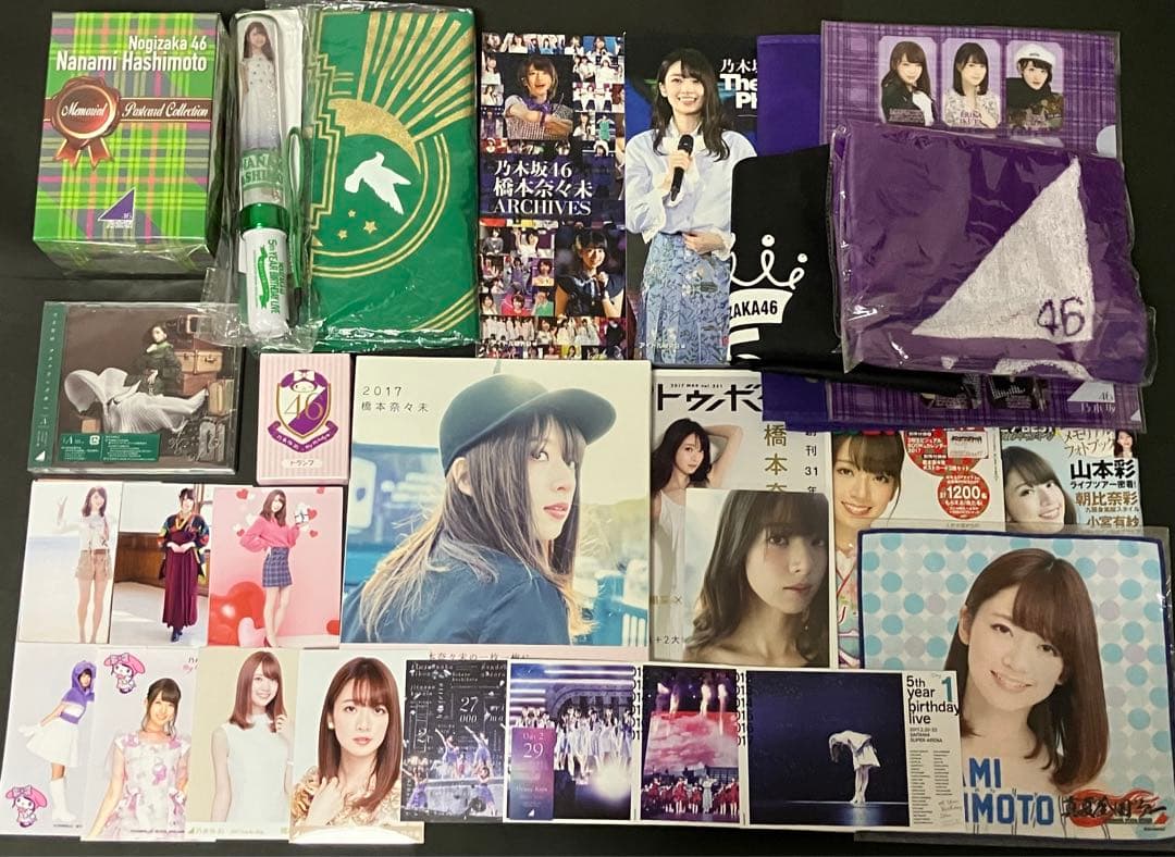 乃木坂46 橋本奈々未　卒業コンサート　Tシャツ　ペンライト　サヨナラの意味