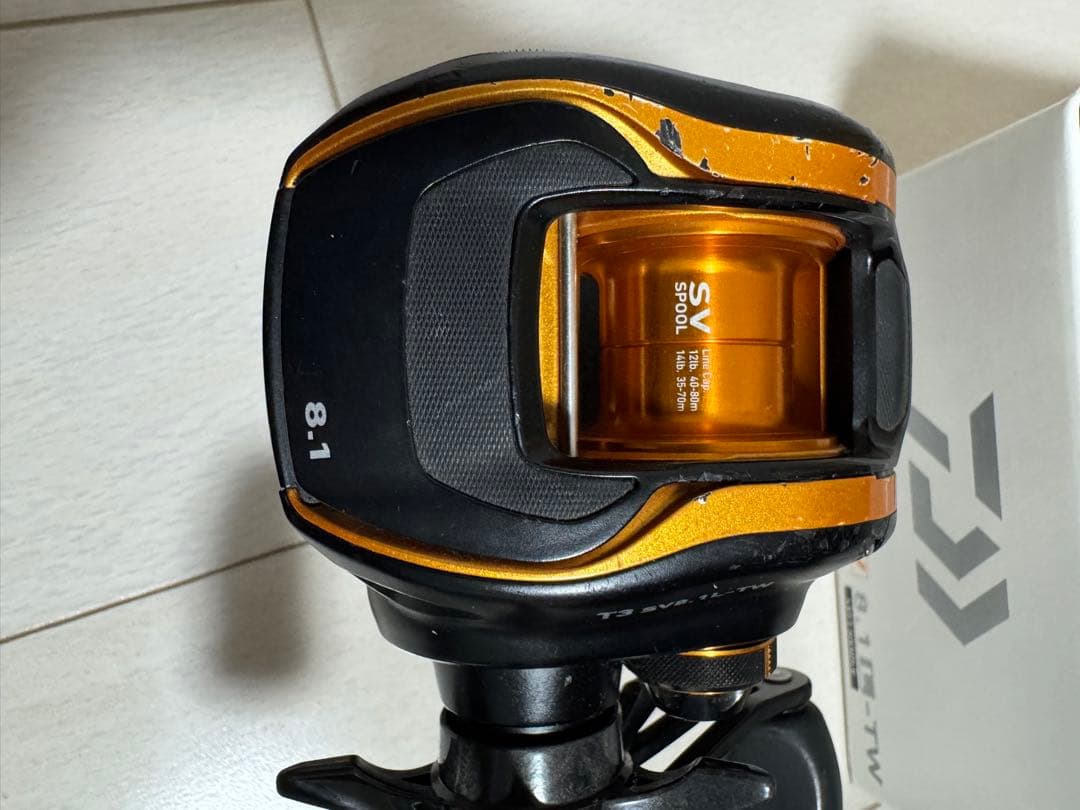ダイワ　T3 SV 8.1L-TW ベイトリール