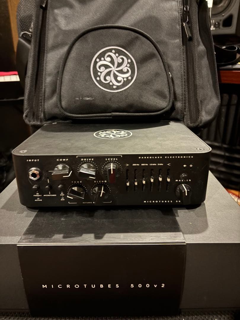 最終値引きMICROTUBES 500v2 ヘッドアンプ