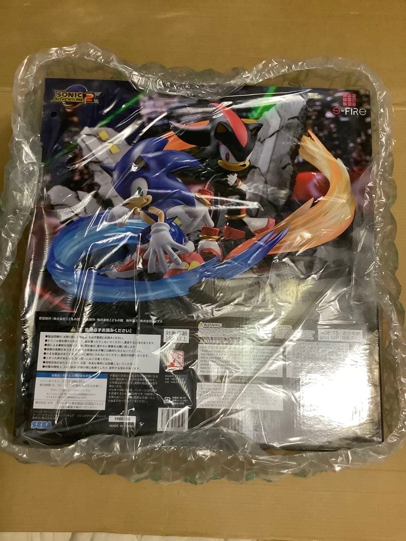 ソニック　シャドウ　s-fire セガ　スーパーシチュエーションフィギュア