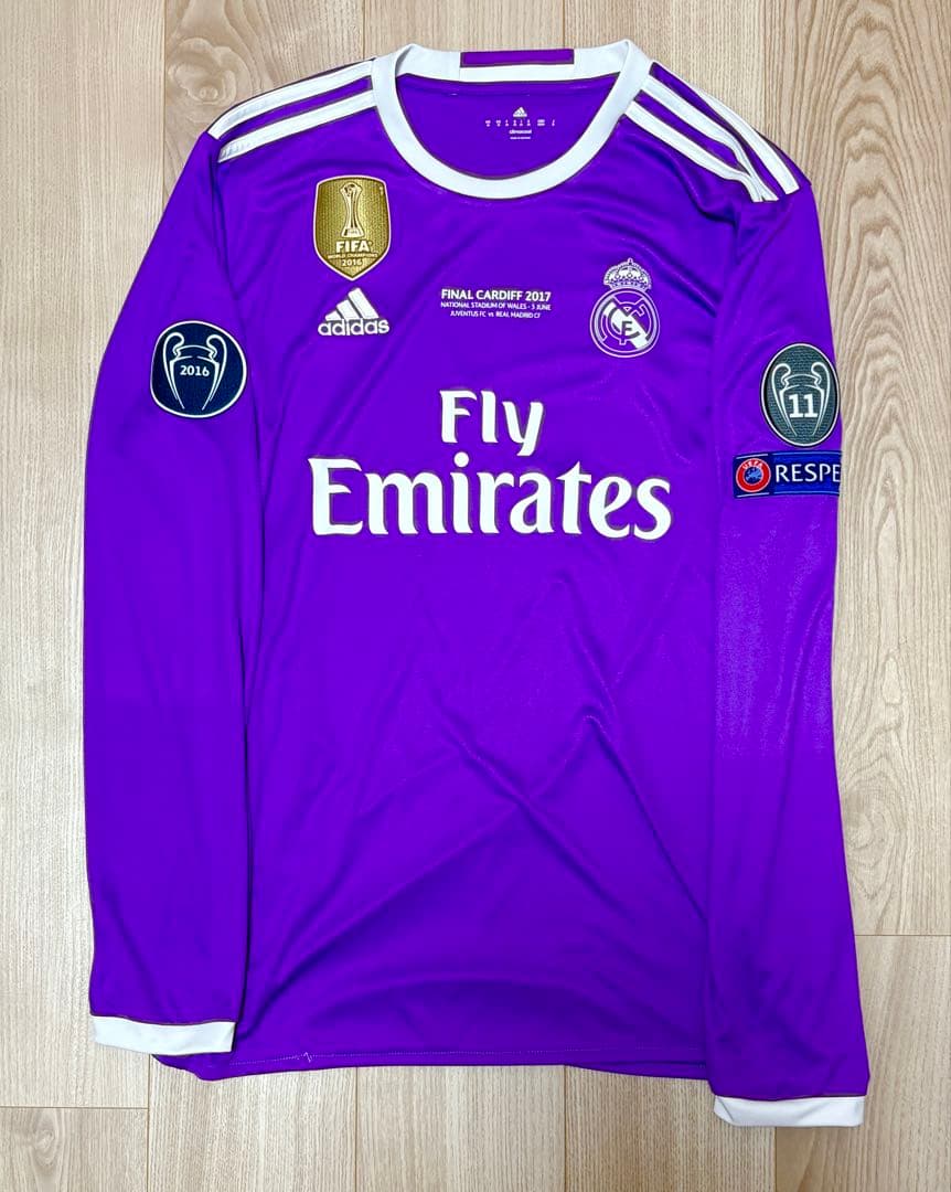 【正規品】レアルマドリード2016/17ロナウド アウェイ CL決勝