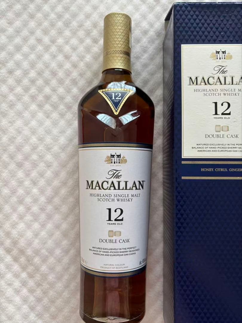 ウイスキー The Macallan 12 Double Cask