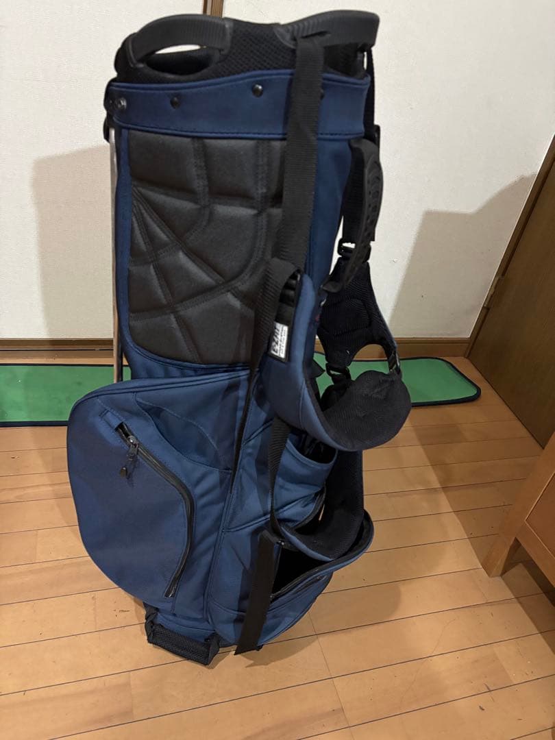 サンマウンテン　BRIEFING ネイビー キャディバッグ　スタンド