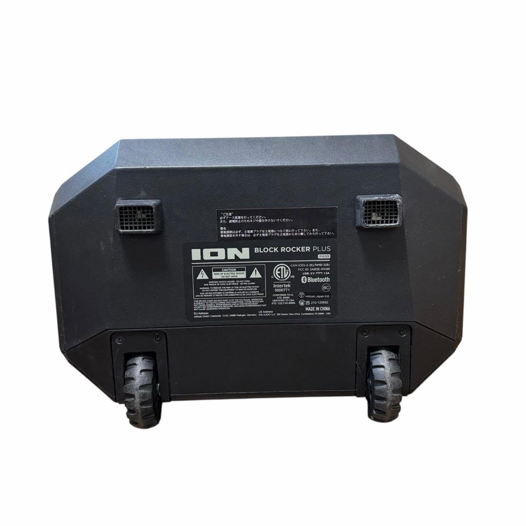 ION BLOCK ROCKER PLUS Bluetooth PAスピーカー