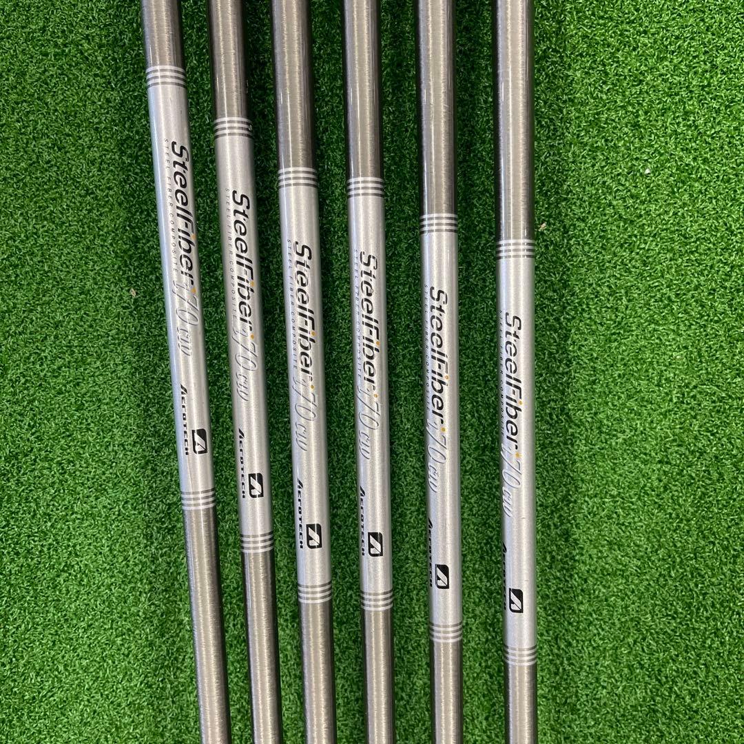 スリクソンZX5 Mk2アイアン5〜Pスチールファイバー