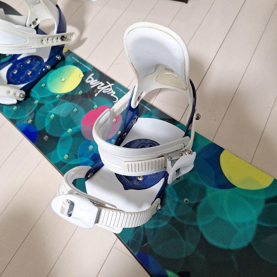 スノーボードセット　バートン、フェザー144センチ　ビンディング付き