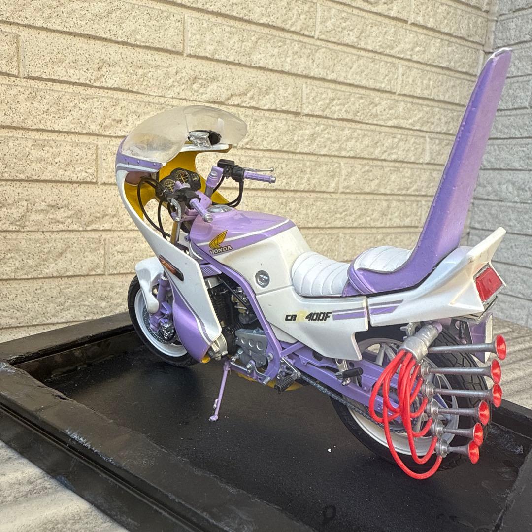 俺のマシン　CBR400F 完成品　当時物　旧車會　暴走族 ロケット　1/12