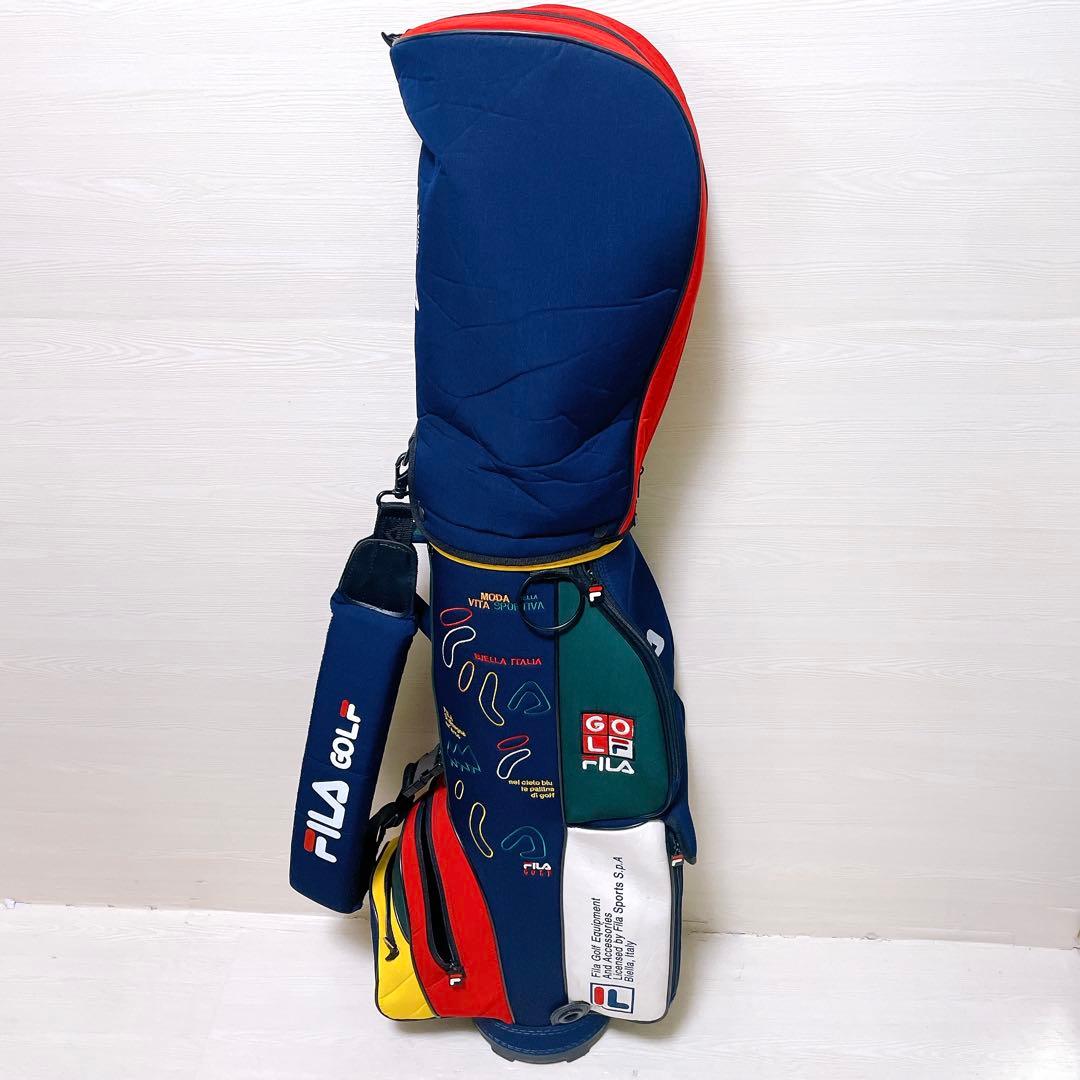FILA フィラ キャディバッグ 8.5型 3分割 マルチカラー レディース