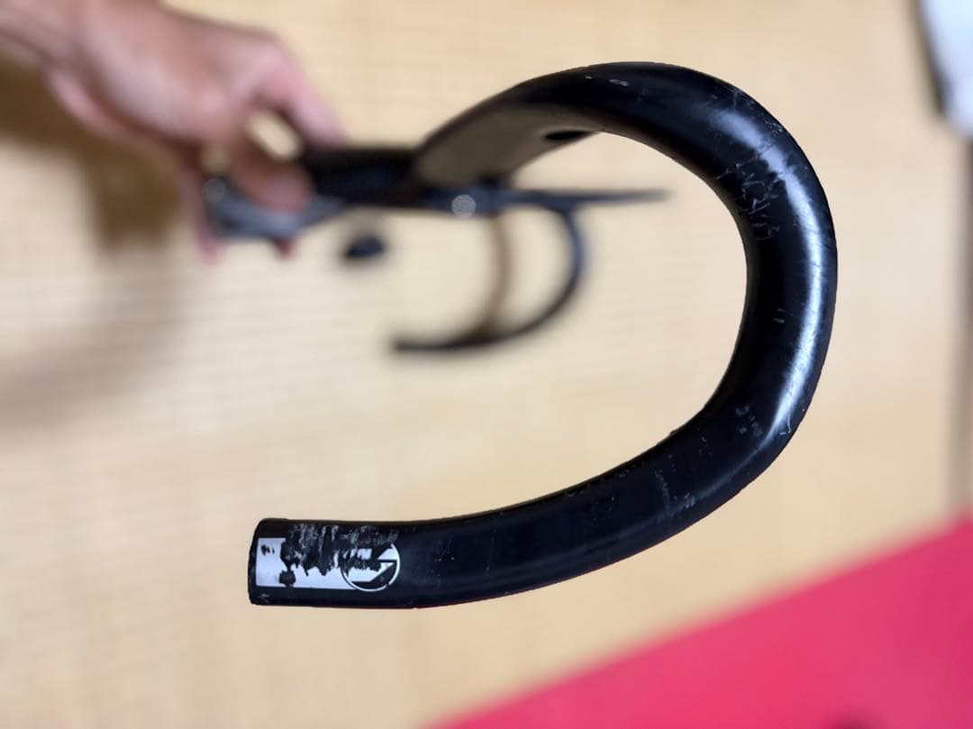 一体型カーボンハンドル400mm/100mm