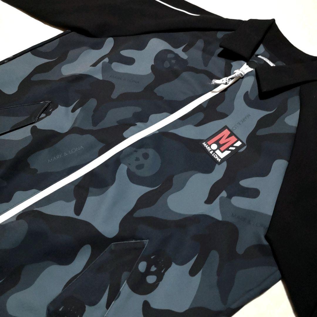 MARK&LONA★スカル迷彩ジャージブルゾン48パーリーゲイツビームスキムタク