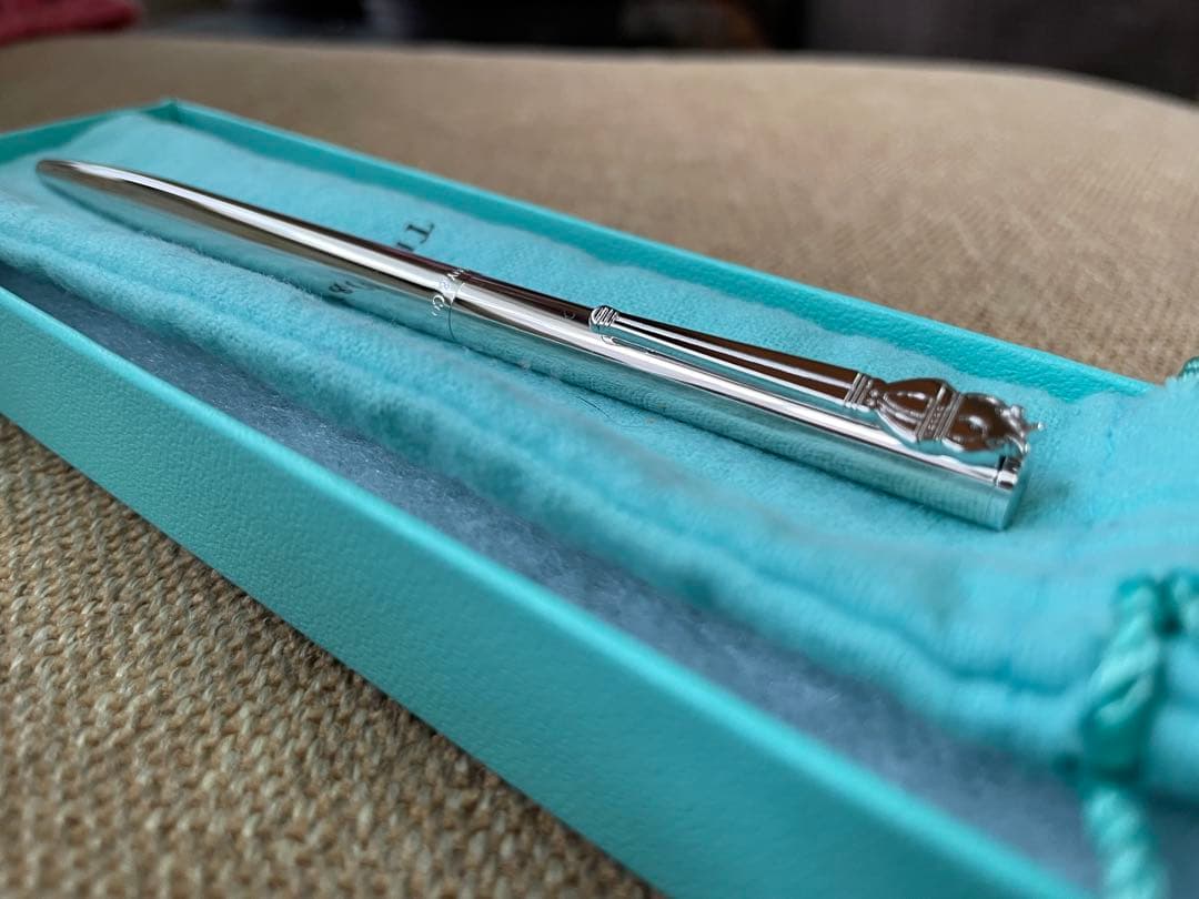 希少！ ティファニー 自由の女神 松明モチーフのボールペン P21