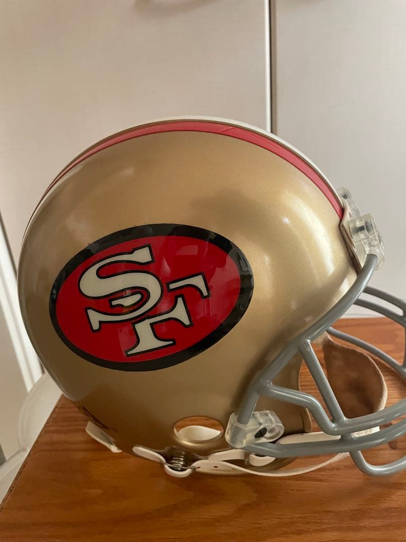 サンフランシスコ49ers Riddell ヘルメット ジョーモンタナ直筆サイン