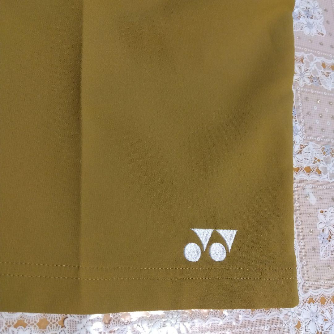 美品✨③YONEX ハーフパンツ／ベリークール／ユニ О／キャメルゴールド／廃盤