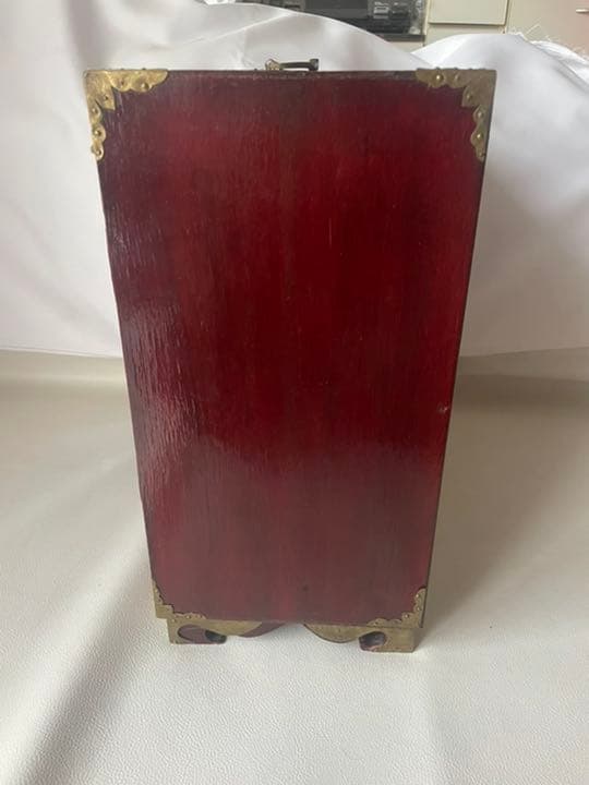 手付き 小型 箪笥 小引き出し 理療家具様式 中国式 船箪笥 掛硯