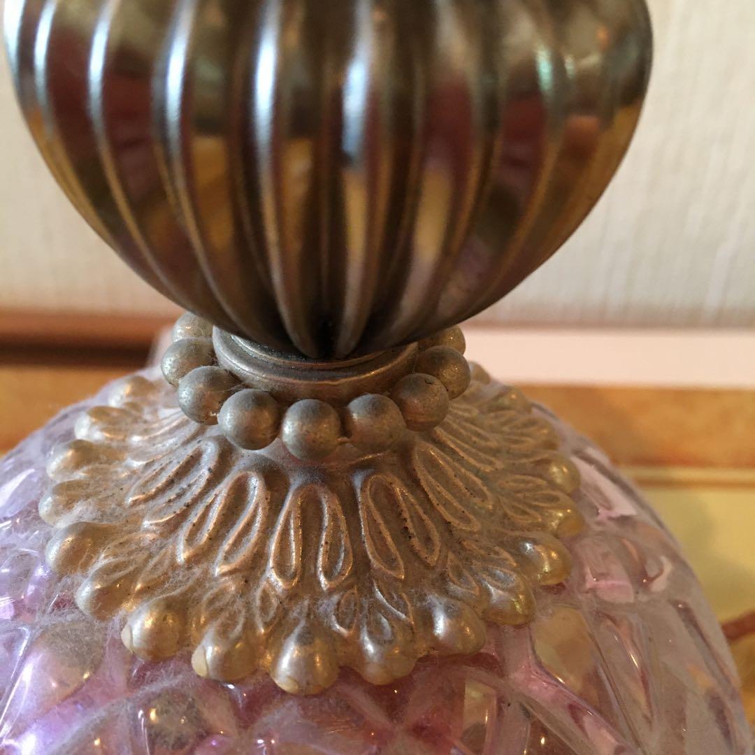 照明　ガラス　フランス　アンティーク　美術品