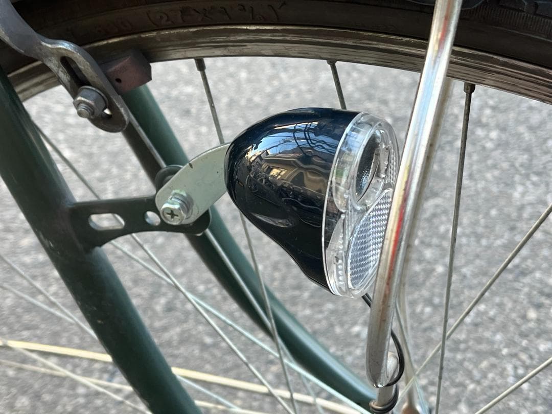 ニ*ム様 中古外装6段変速オートライト自転車（チェーン新品）27インチ※配達地域