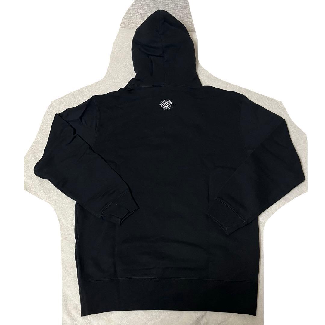 キタニタツヤ パーカー stoned child ブラック 黒 Lサイズ