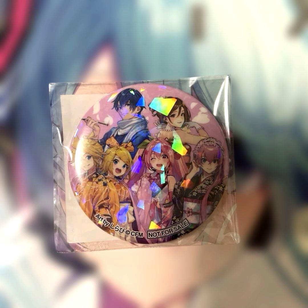 未開封品 初音ミク 桜ミク しらび POPUP 缶バッジ