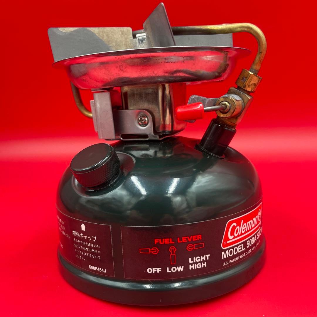 点火確認済　Coleman MODEL 508A STOVE シングルバーナー