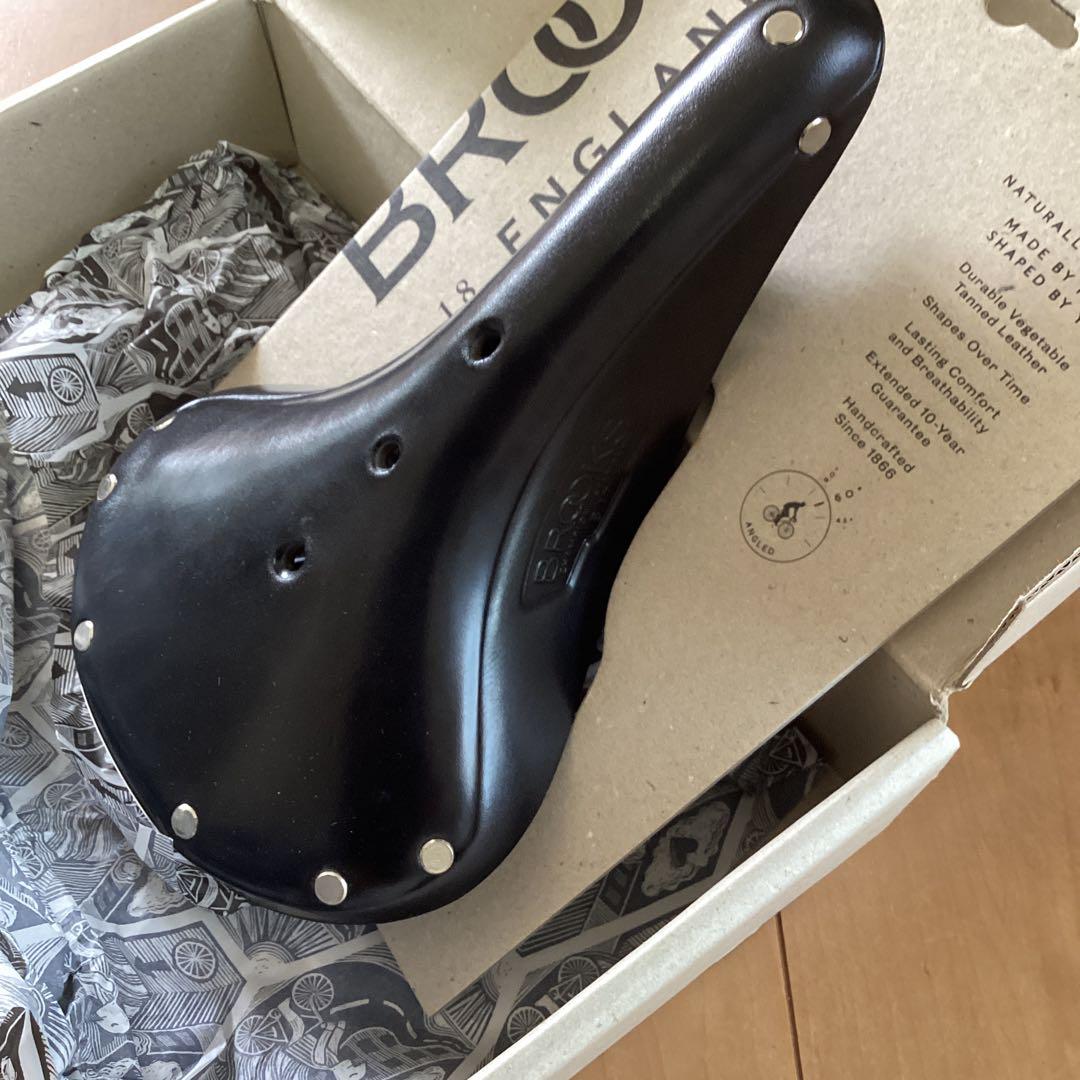 「未使用品」BROOKS B17 ブラックレザーサドル