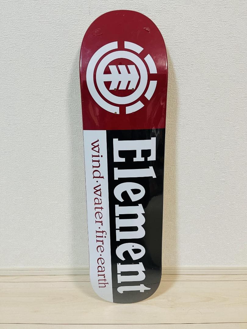 台湾製無地黒デッキテープ付き エレメント　ELEMENT　8.0デッキ