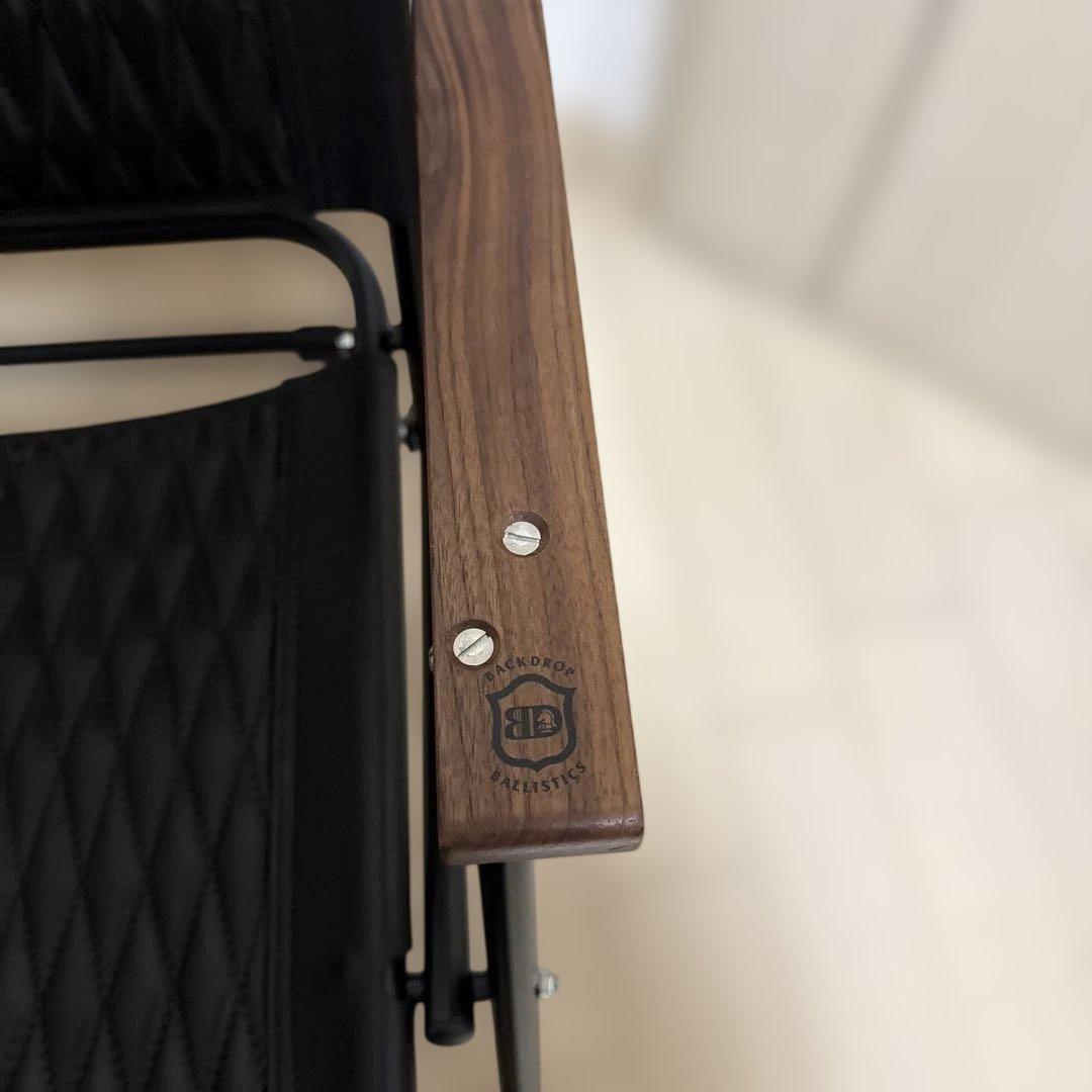 バリスティクス×バックドロップレザーコラボ　ロアーチェア