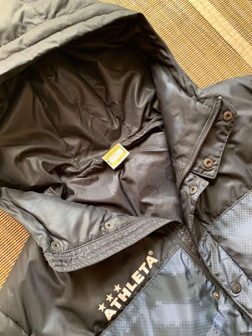 ⭐️美品⭐️アスレタ ベンチコート 160 ブラック