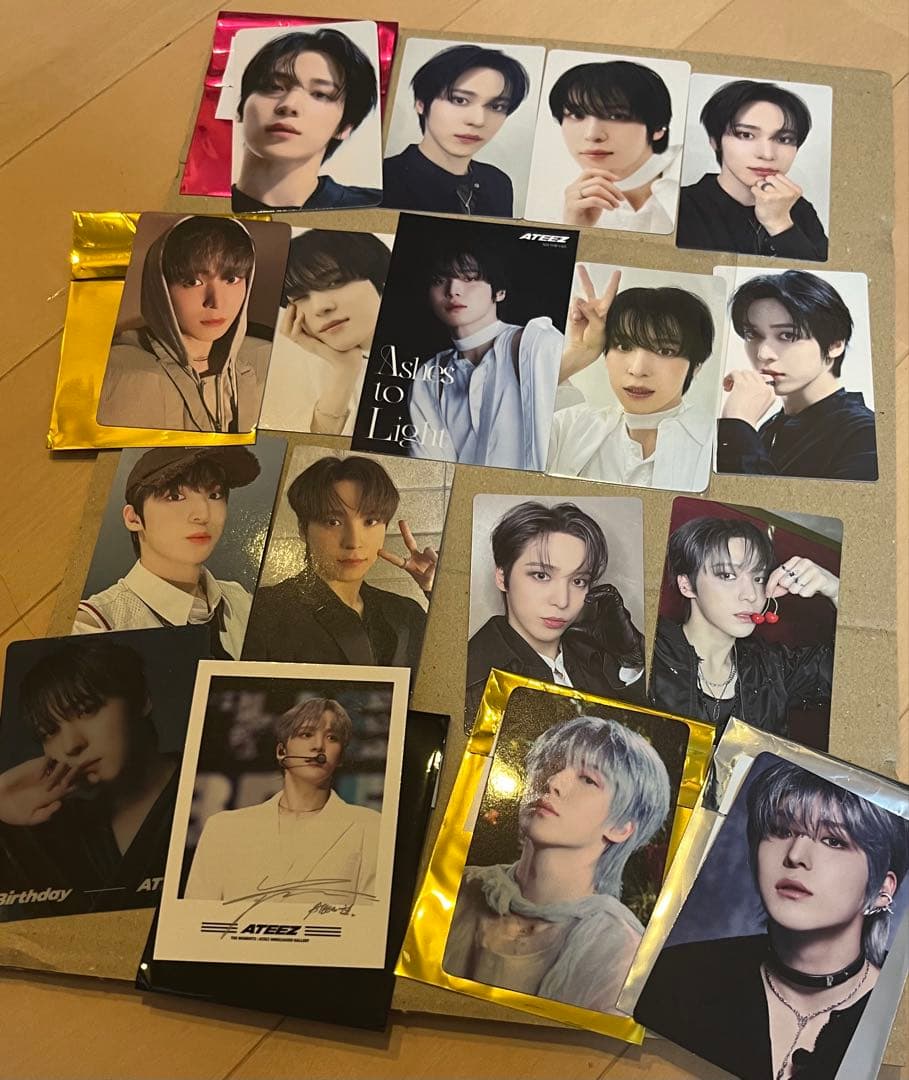 ATEEZ アチズ　ユノ　Ash 、usトレカなど