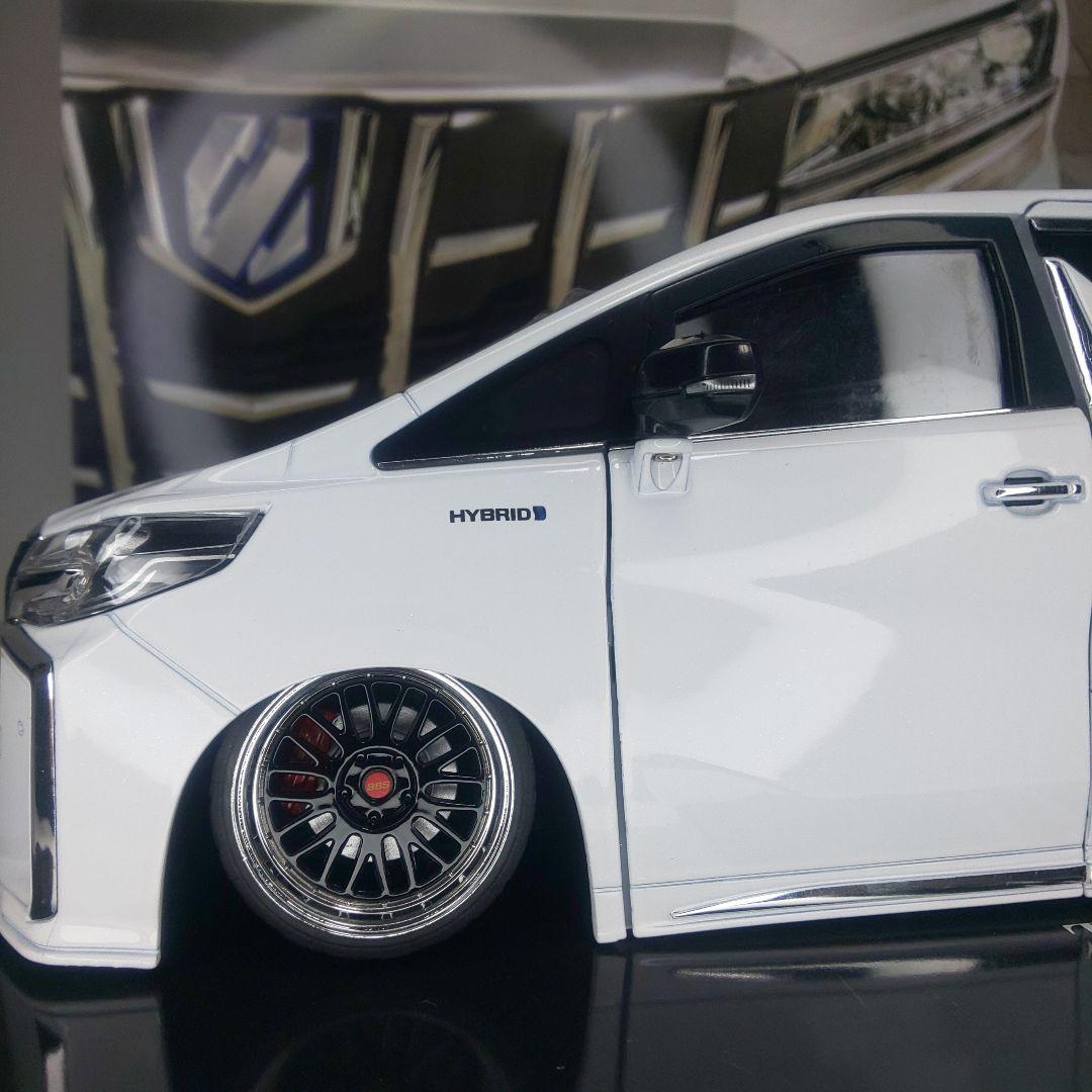 〓satoru〓1/18スケール〓30後期アルファードカスタム〓BBSLM