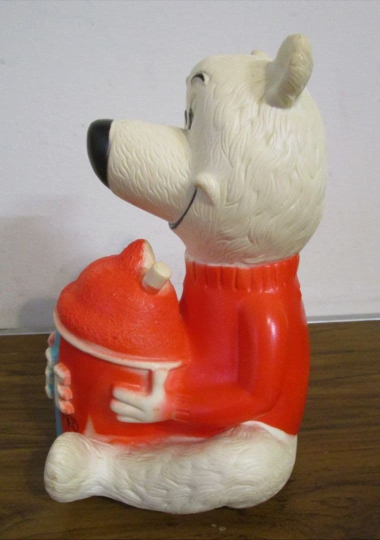 1970’s ICEE BEAR アイシーベアー ビンテージ ソフビ 貯金箱