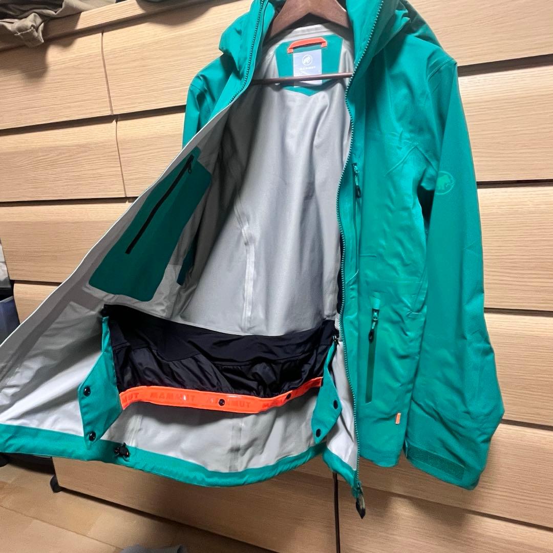 マムート　ハードシェルジャケット　バックカントリー　スキー　ボードウェア