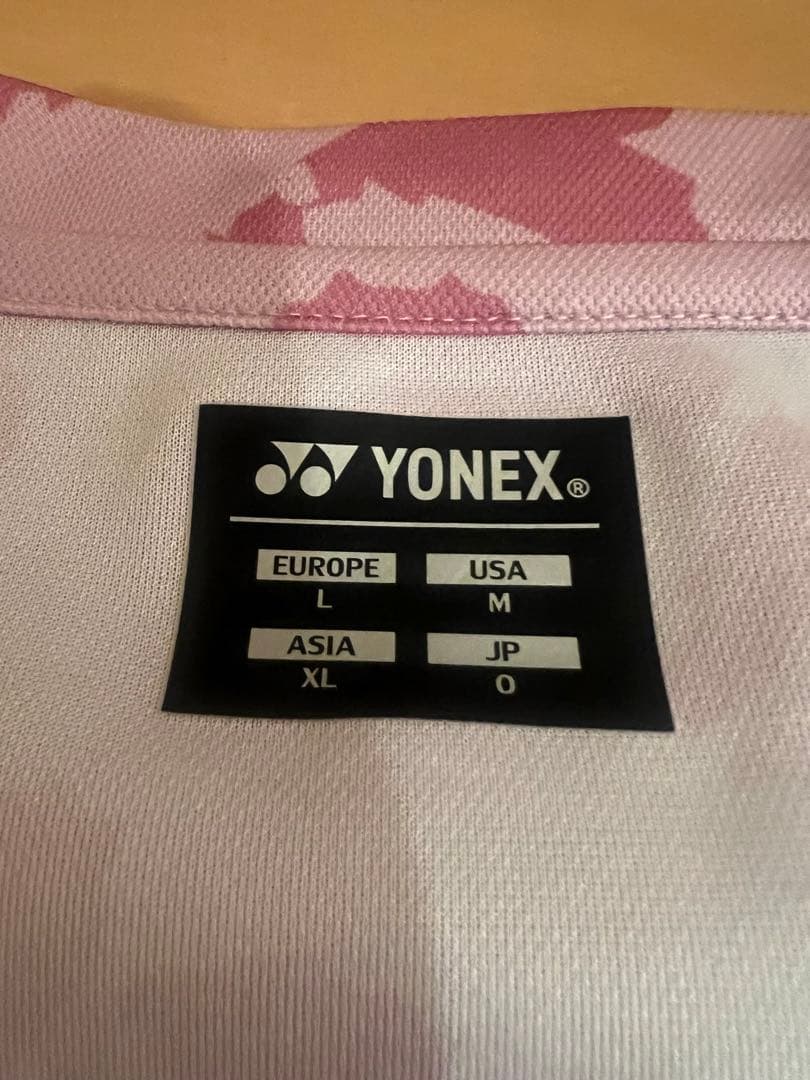 ヨネックス　バドミントン　トナミ Tシャツ　ウェア　Oサイズ　美品