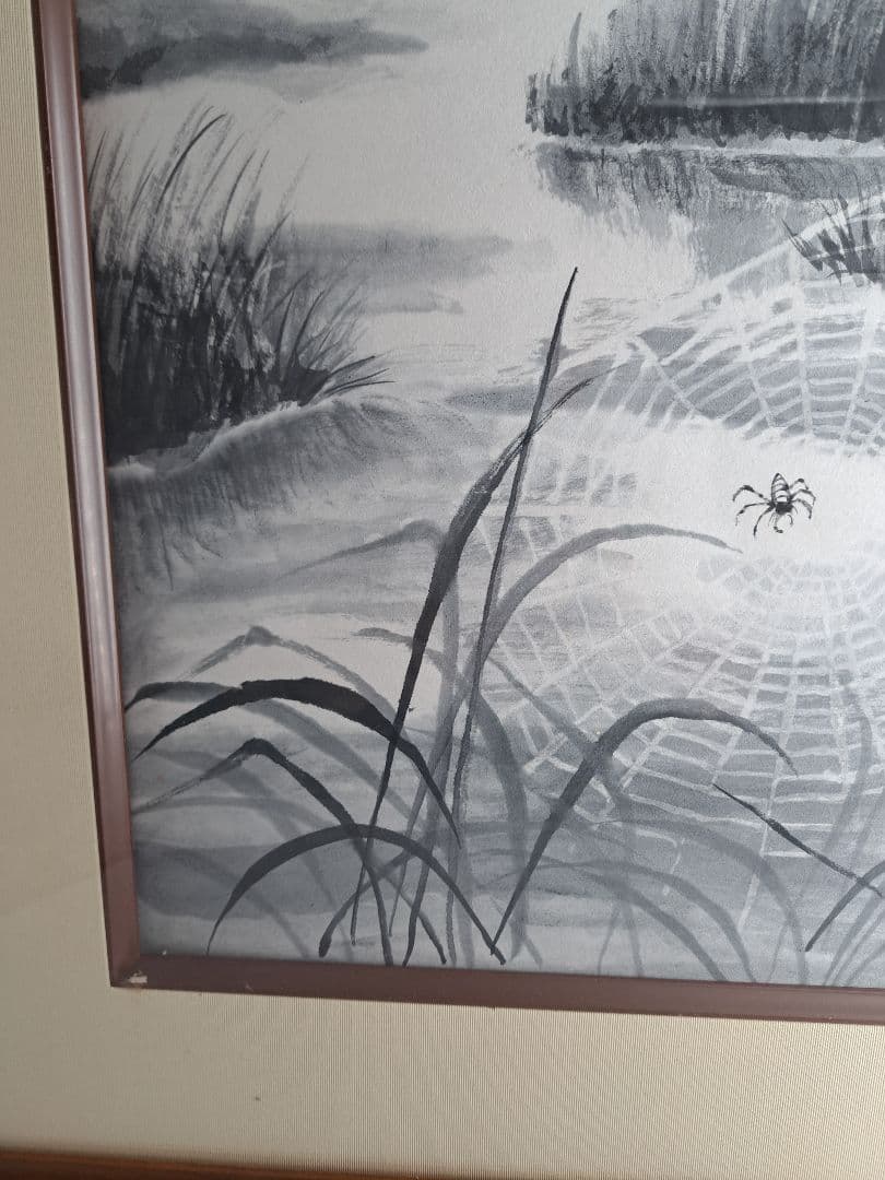 曾祖父の家宝　水墨画