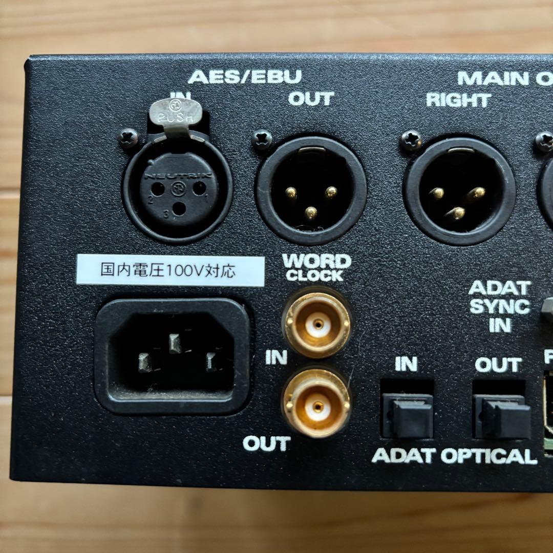 MOTU 896 オーディオ・インターフェイス　3Uラック付　通電確認済