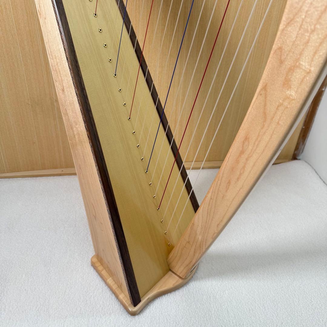 Aoyama 青山ハープ　サウルハープ　25S 専用ケース付き　25弦