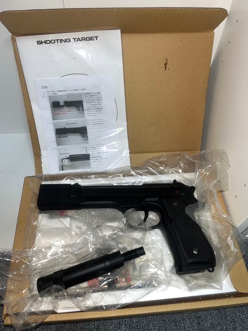 WA ベレッタ　m92f レオン　サイレンサ　ウエスタンアームズ