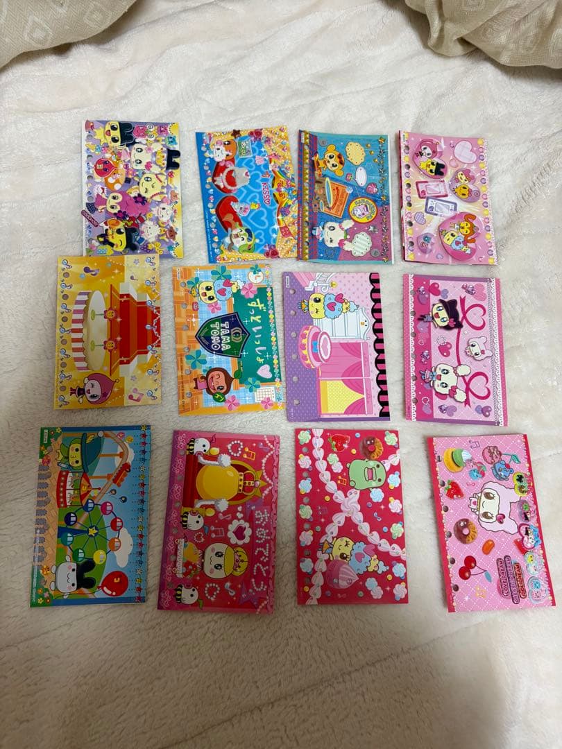 たまごっちキャラクターシールブック 完成品 平成レトロ