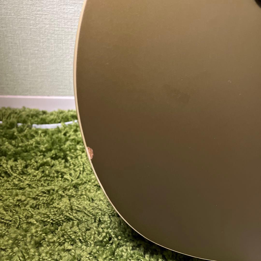 Fender newporter オリーブ　緑　アコースティックギター　エレアコ