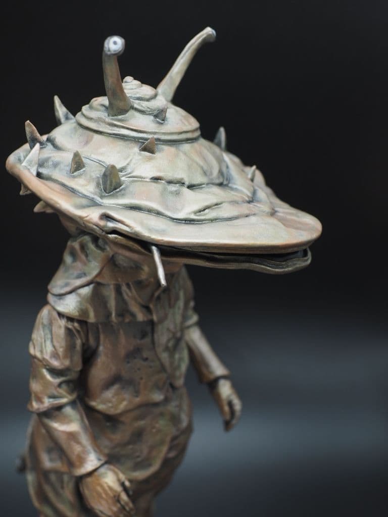 【ビリケン商会】カネゴン ソフビ 塗装済み完成品 ウルトラマン 怪獣 フィギュア