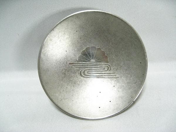 #昭和七年度 #艦隊記念 #軍艦金剛 錫盃 #日生堂 #薩摩錫 共箱 旧日本海軍