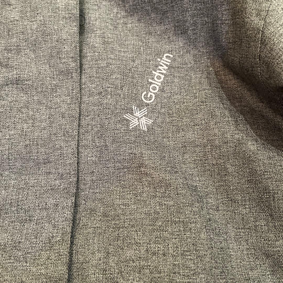 Goldwin グレー ファー付きジャケット