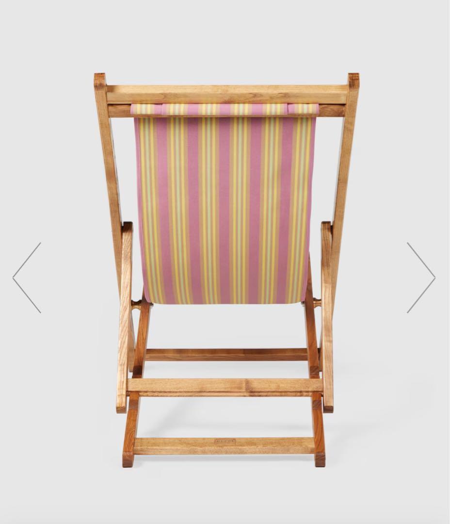 ②新品•未使用•未開封GUCCI グッチ リクライニングビーチチェア 国内正規品