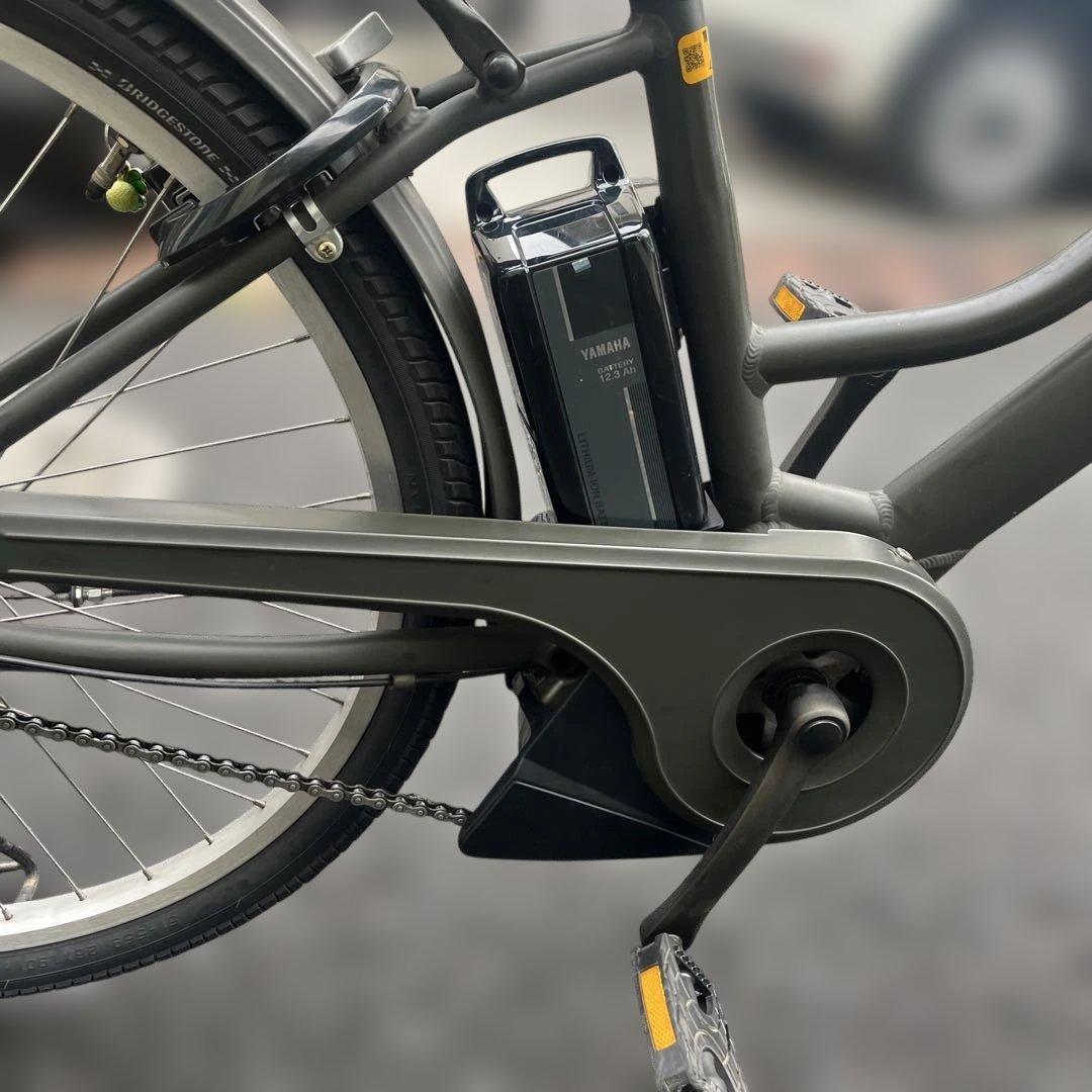 ヤマハ電動自転車RIN マットオリーブ色　良好です